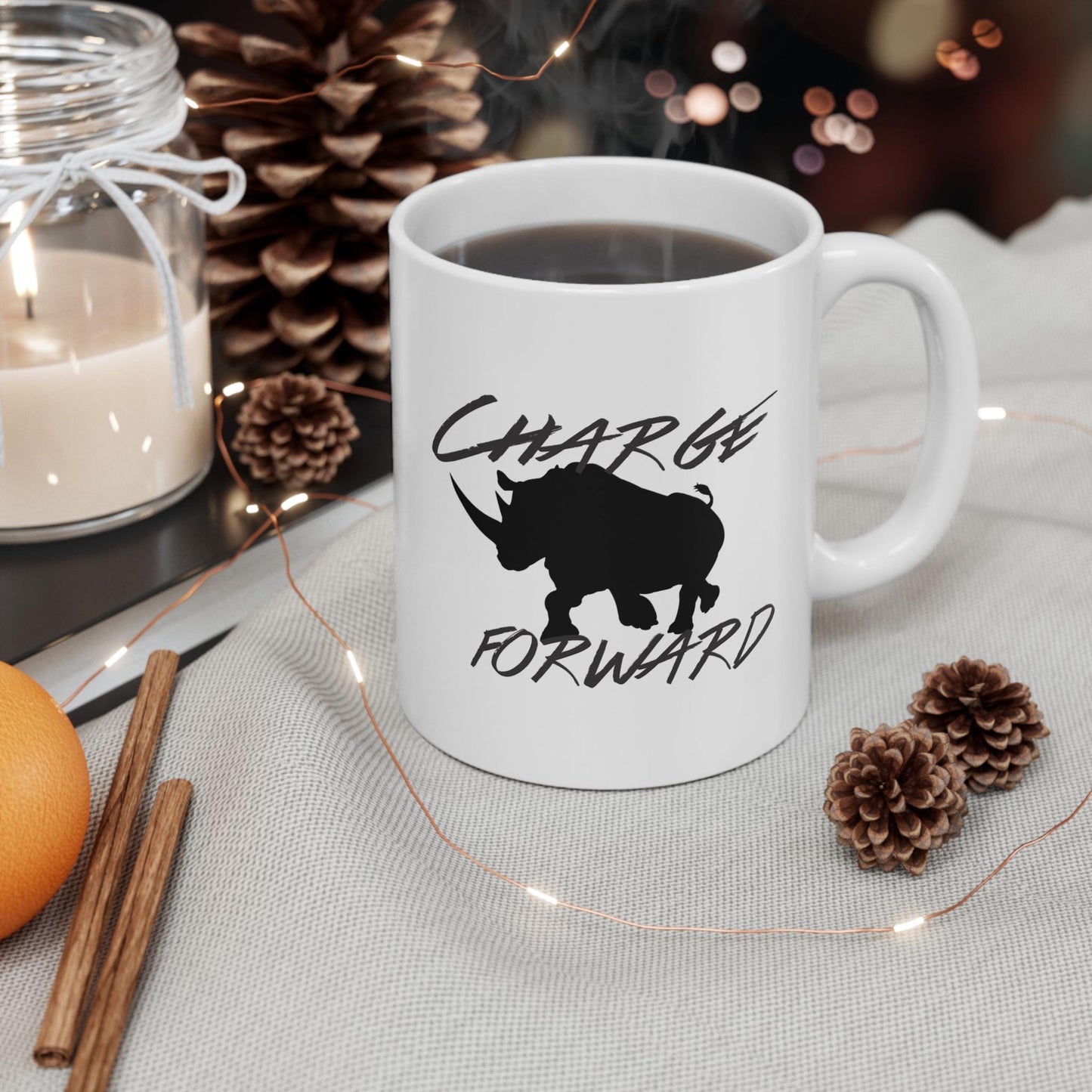 Personalized Ceramic Coffee Mug from Lewey's Merch
