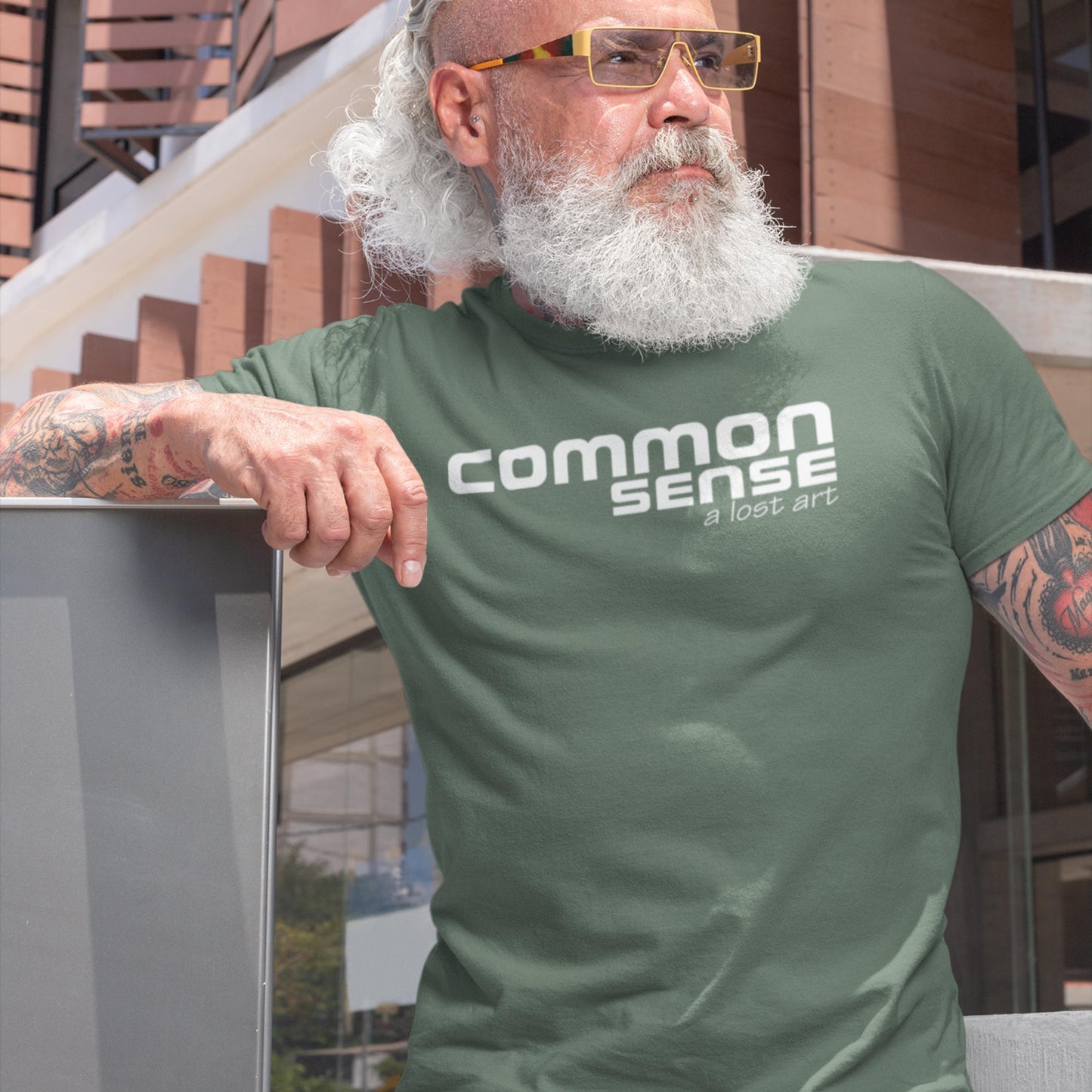 Common Sense Is a Lost Art Funny T-Shirt from Lewey's Merch