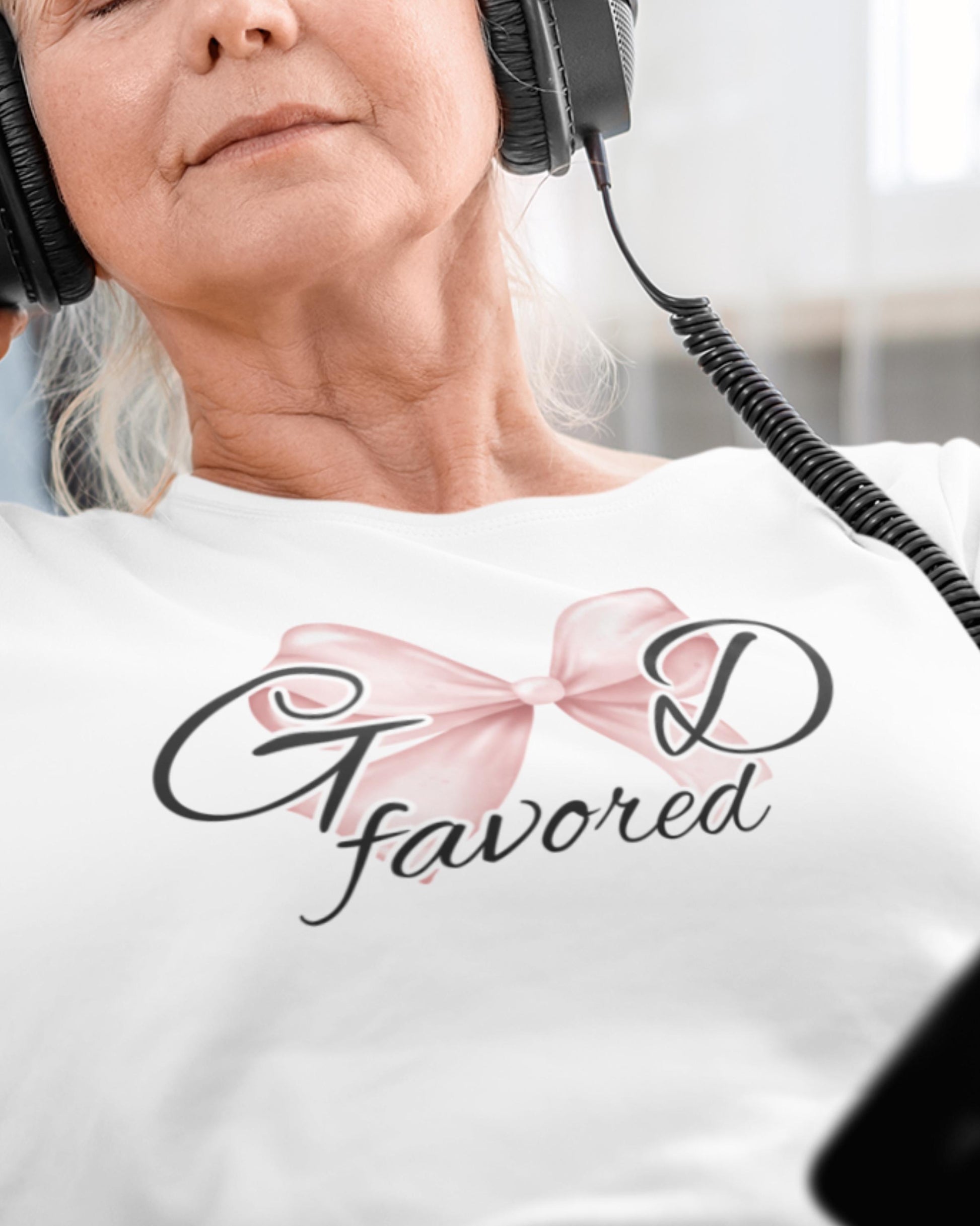 God Favored Christian long sleeve shirt from Lewey’s Merch