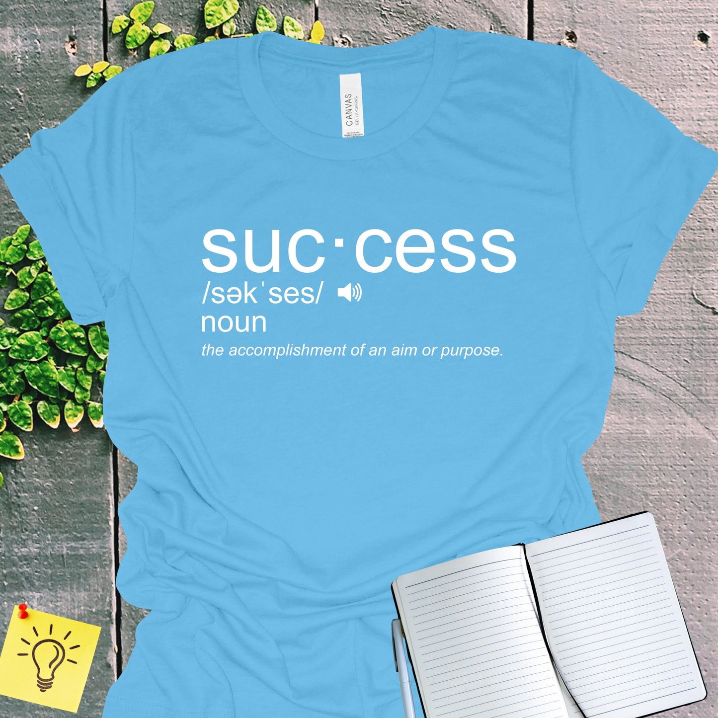 Success Mindset Entrepreneur T-Shirt from Lewey's Merch