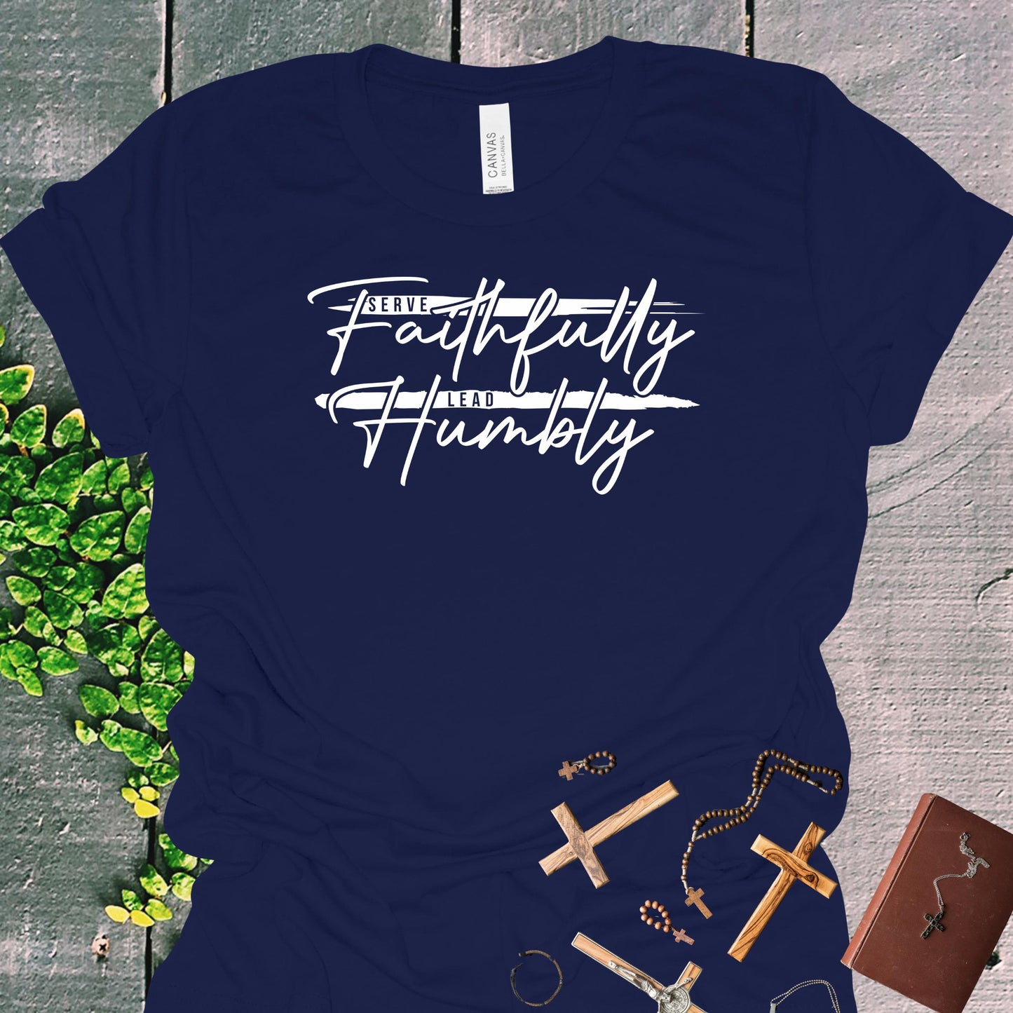 Faith-Based Leadership Christian T-Shirt from Lewey’s Merch