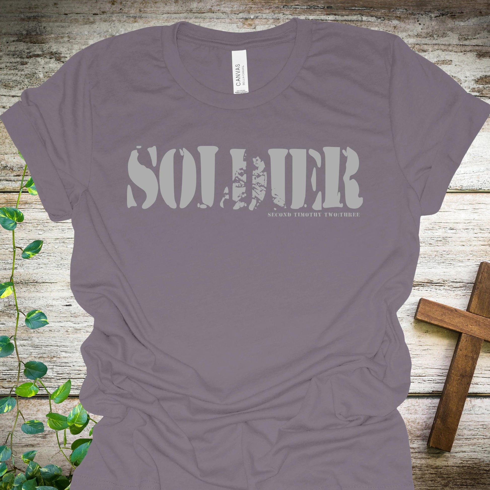 Endure Hardship 2 Timothy 2:3 Christian T-Shirt from Lewey’s Merch