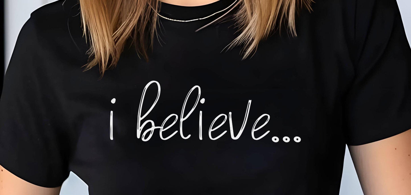 I Believe Christian T-Shirt from Lewey’s Merch