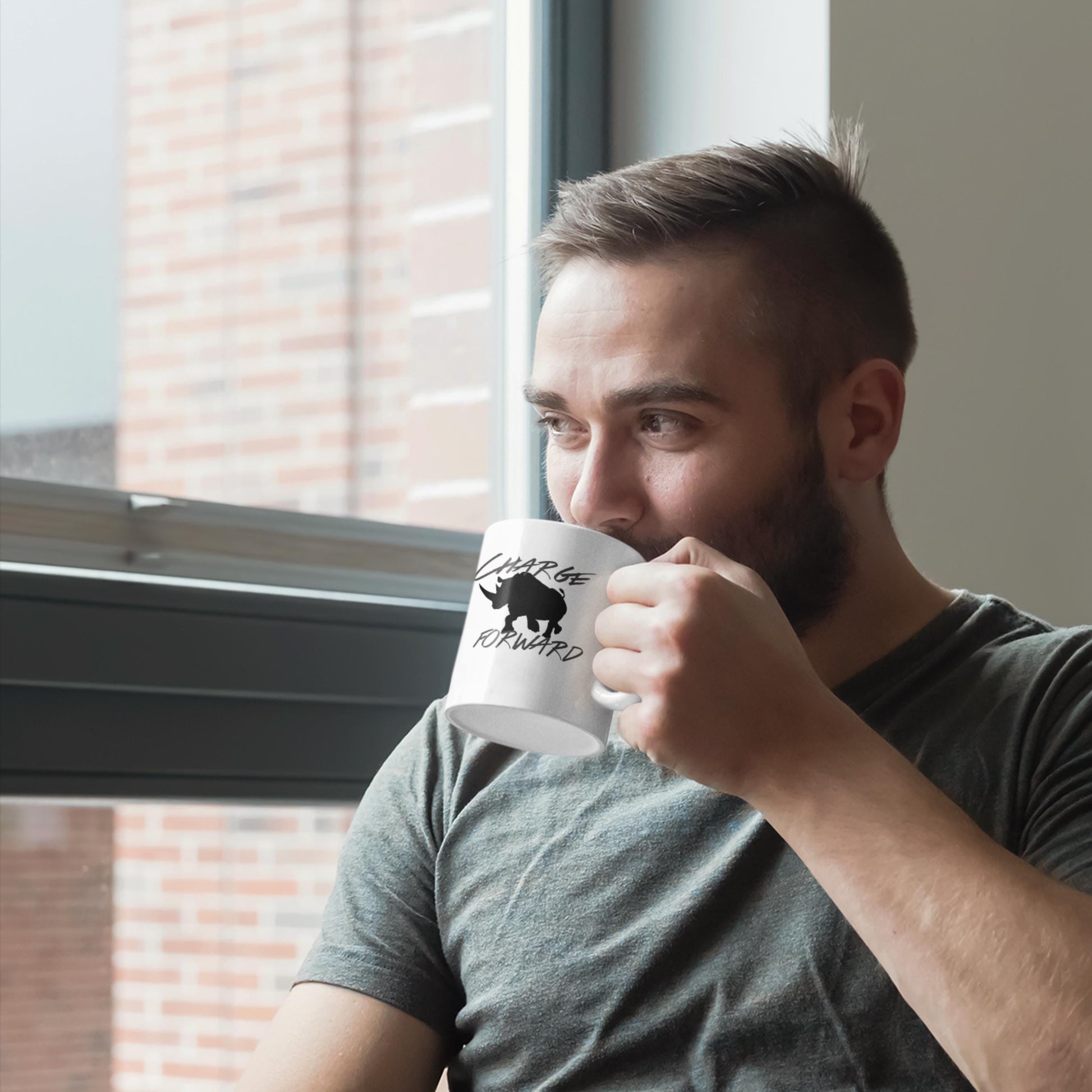 Personalized Ceramic Coffee Mug from Lewey's Merch