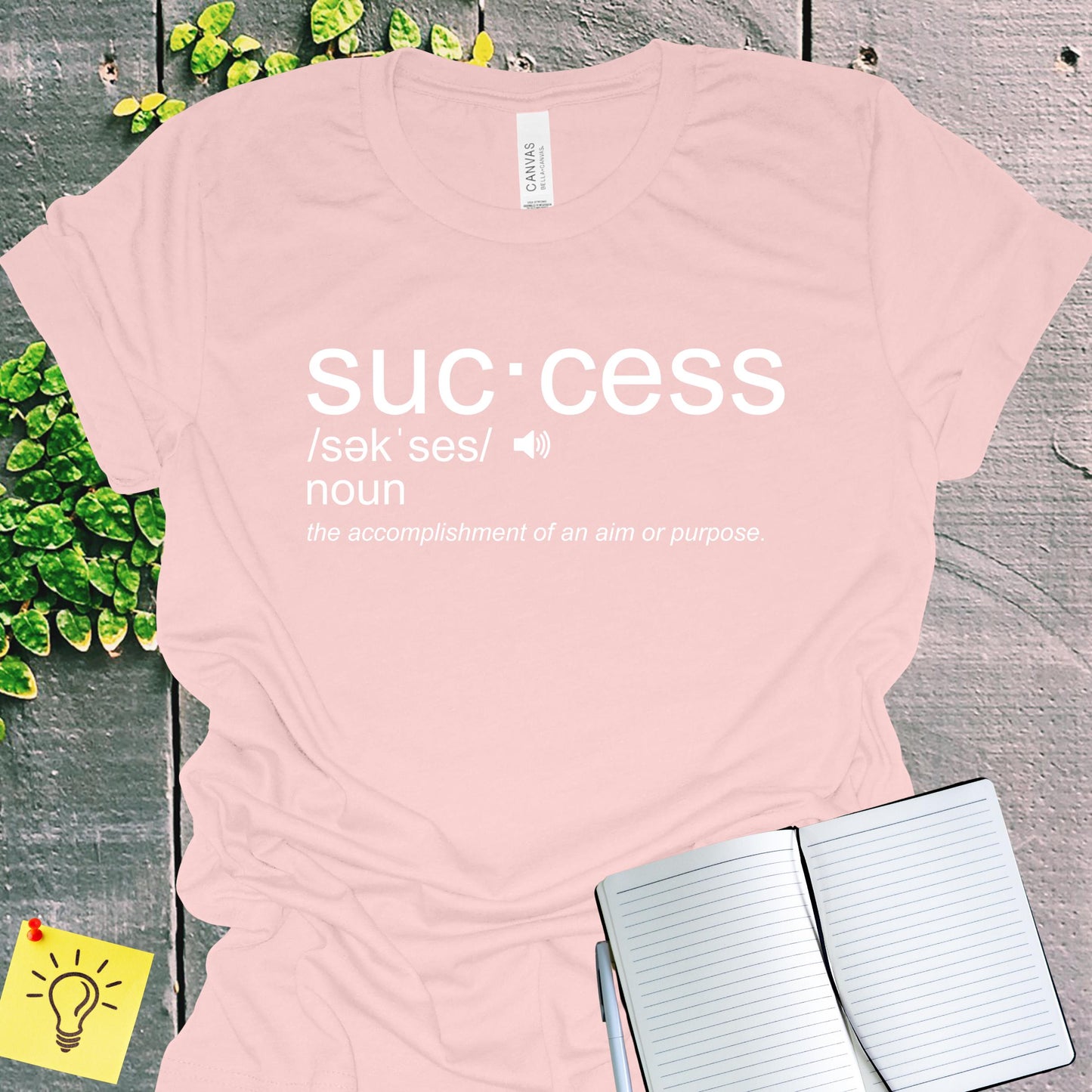 Success Mindset Entrepreneur T-Shirt from Lewey's Merch