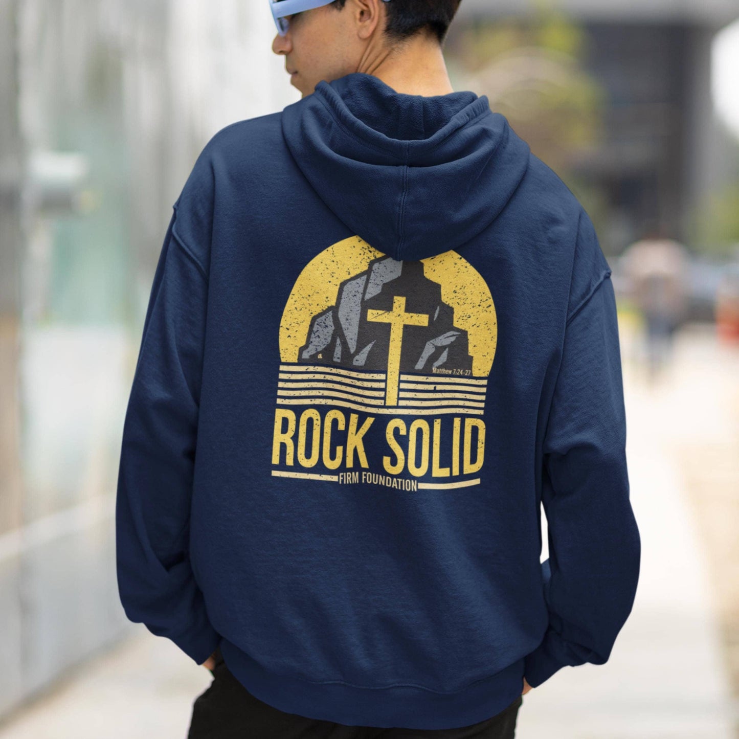 Rock Solid Christian Hoodie from Lewey’s Merch