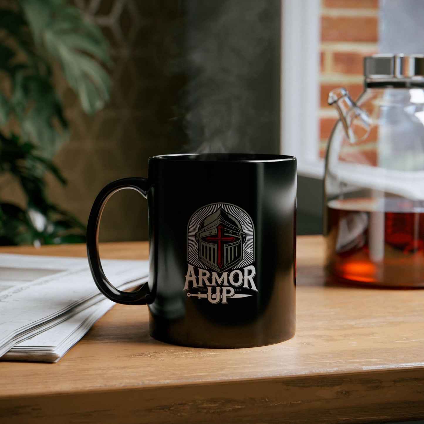 Armor Up Ephesians 6 Christian Coffee Mug from Lewey's Merch