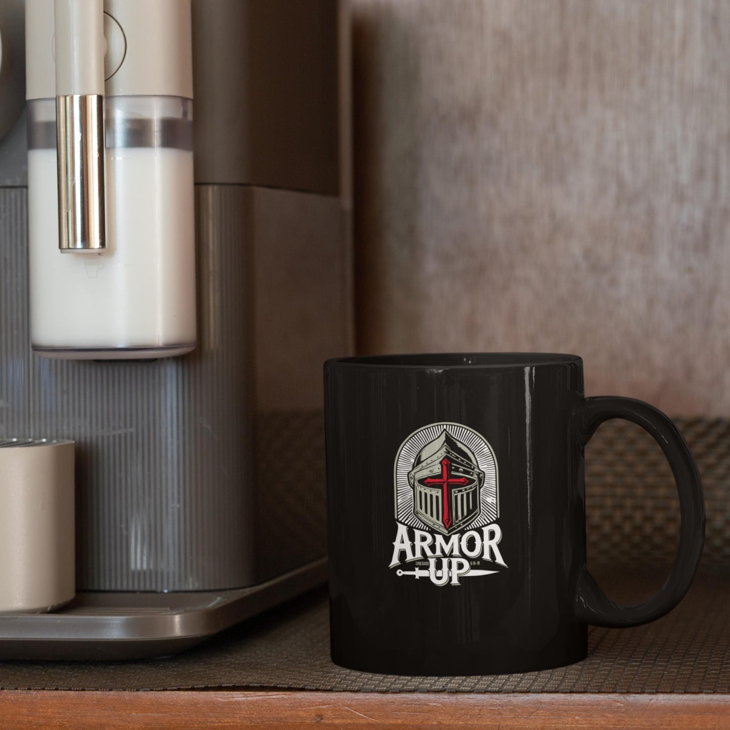 Armor Up Ephesians 6 Christian Coffee Mug from Lewey's Merch
