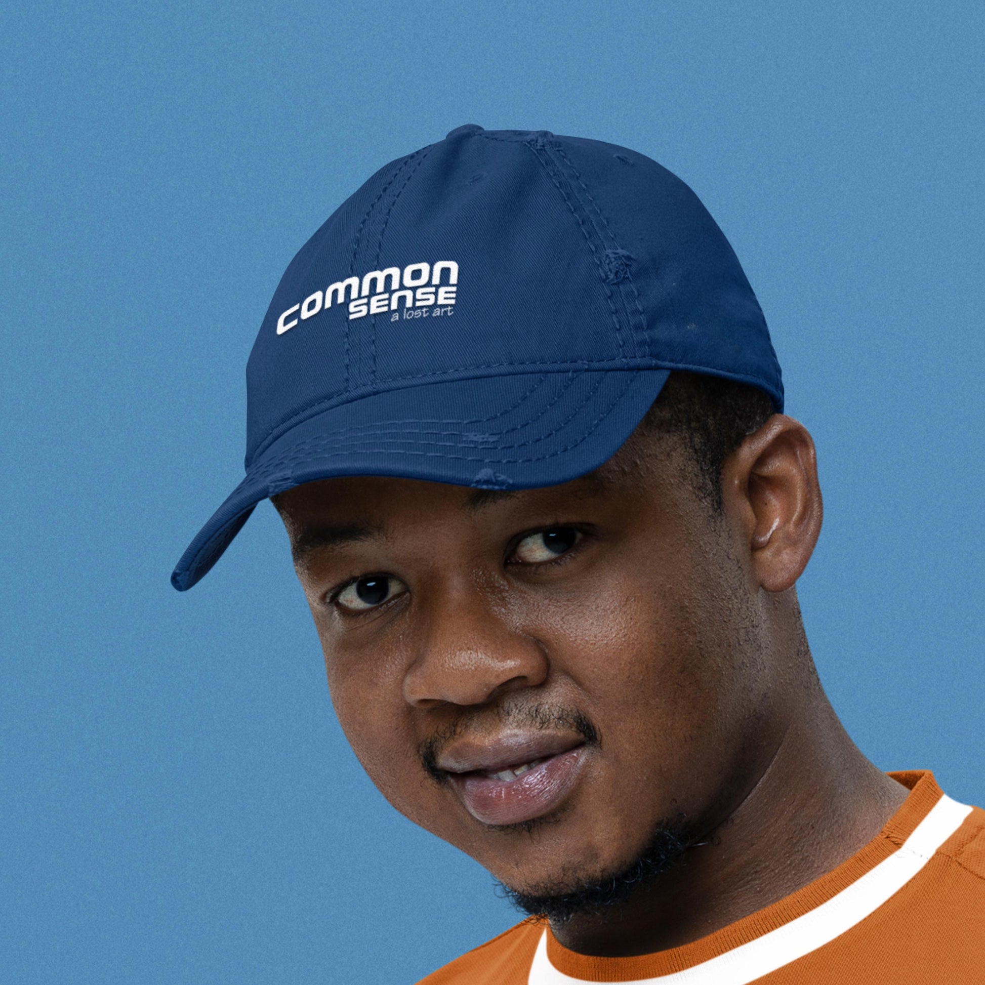 Common Sense Is a Lost Art Dad Hat from Lewey's Merch