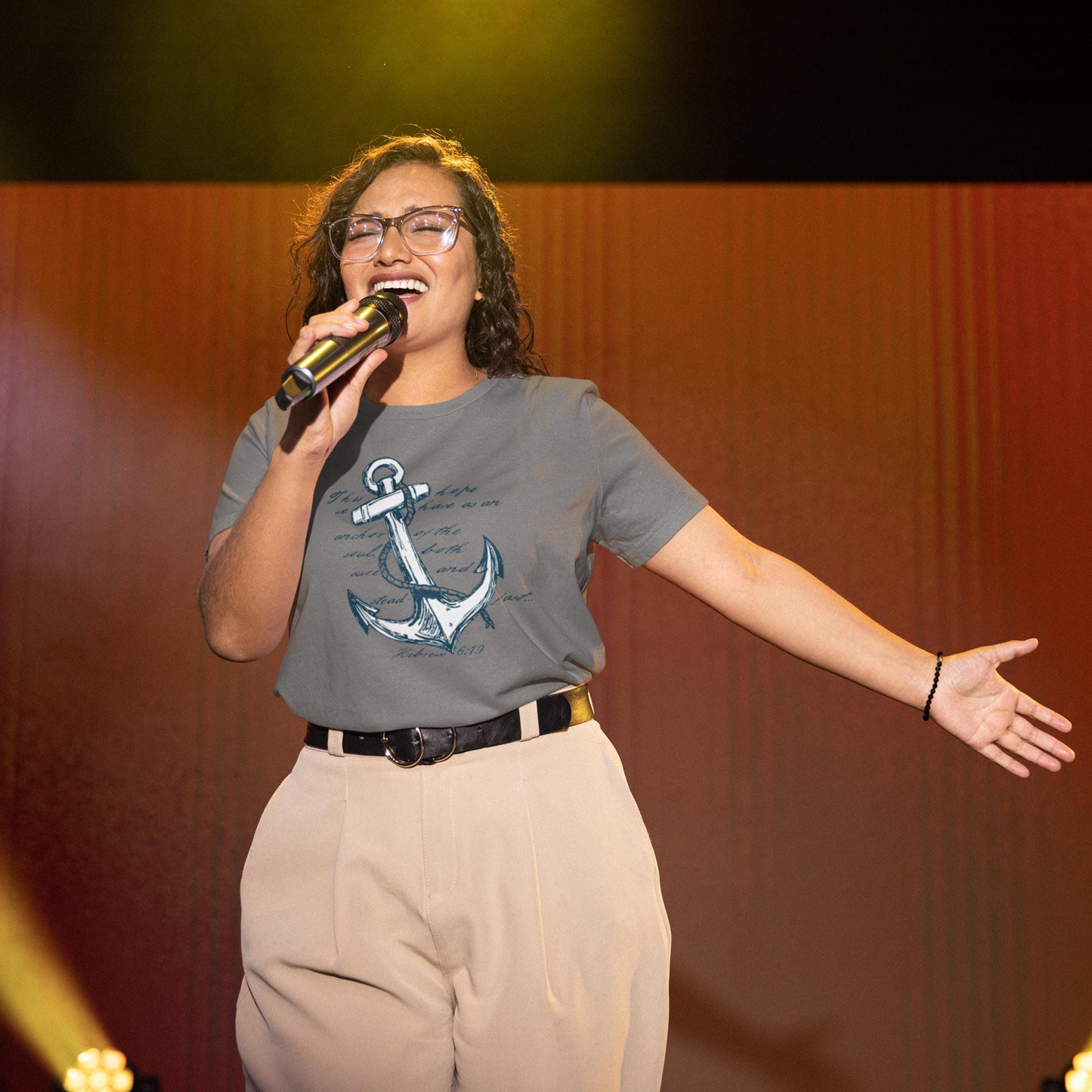 The Hope We Have Hebrews 6:19 Christian T-Shirt from Lewey’s Merch