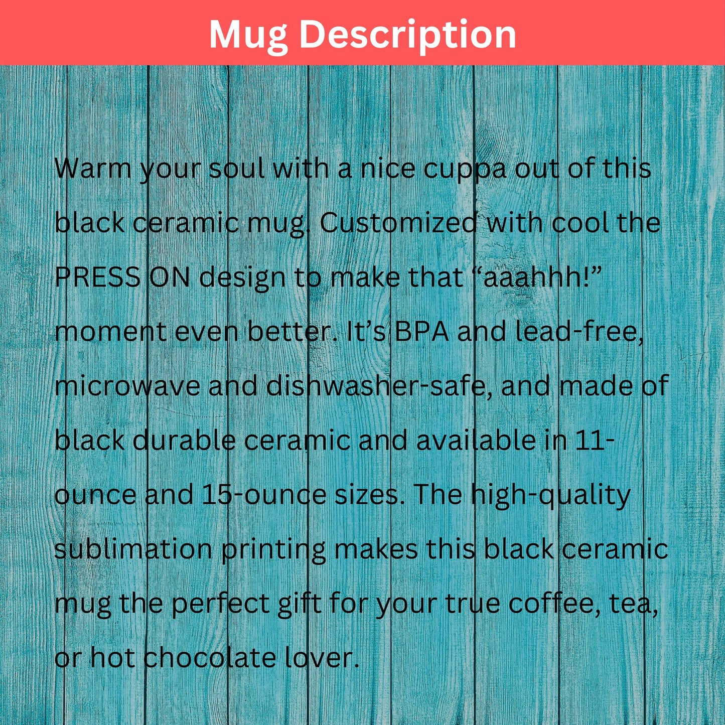 Make Heaven Crowded Christian Coffee Mug from Lewey's Merch