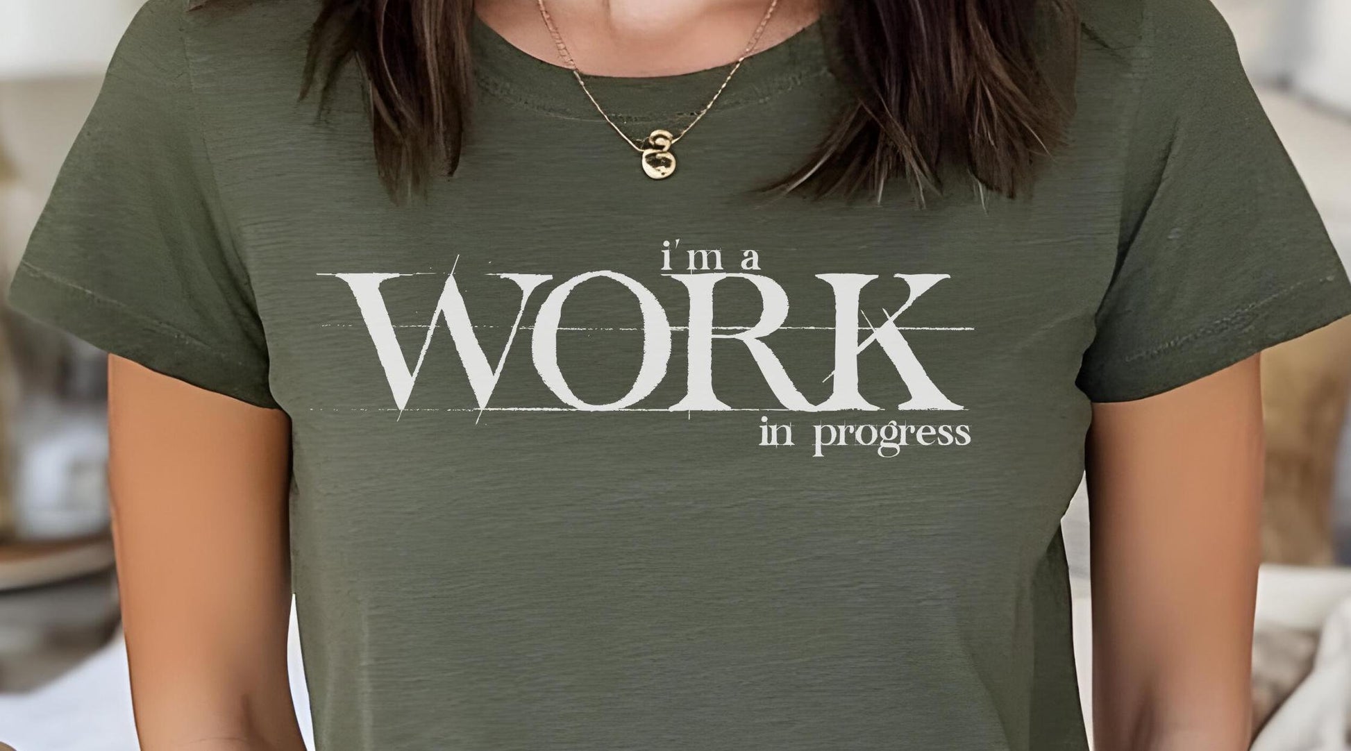 Work in Progress Christian T-Shirt from Lewey’s Merch
