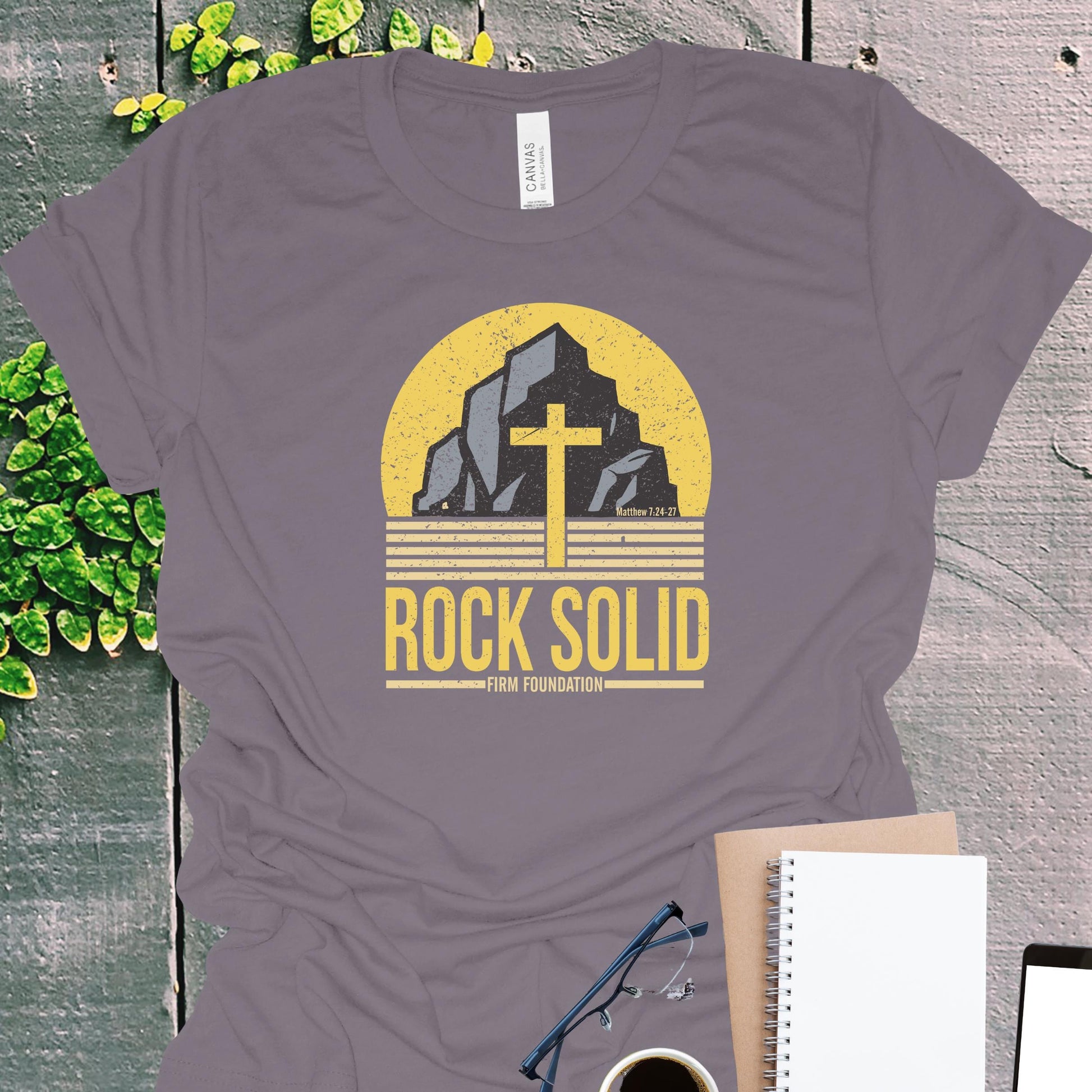 Rock Solid Christian T-Shirt from Lewey’s Merch